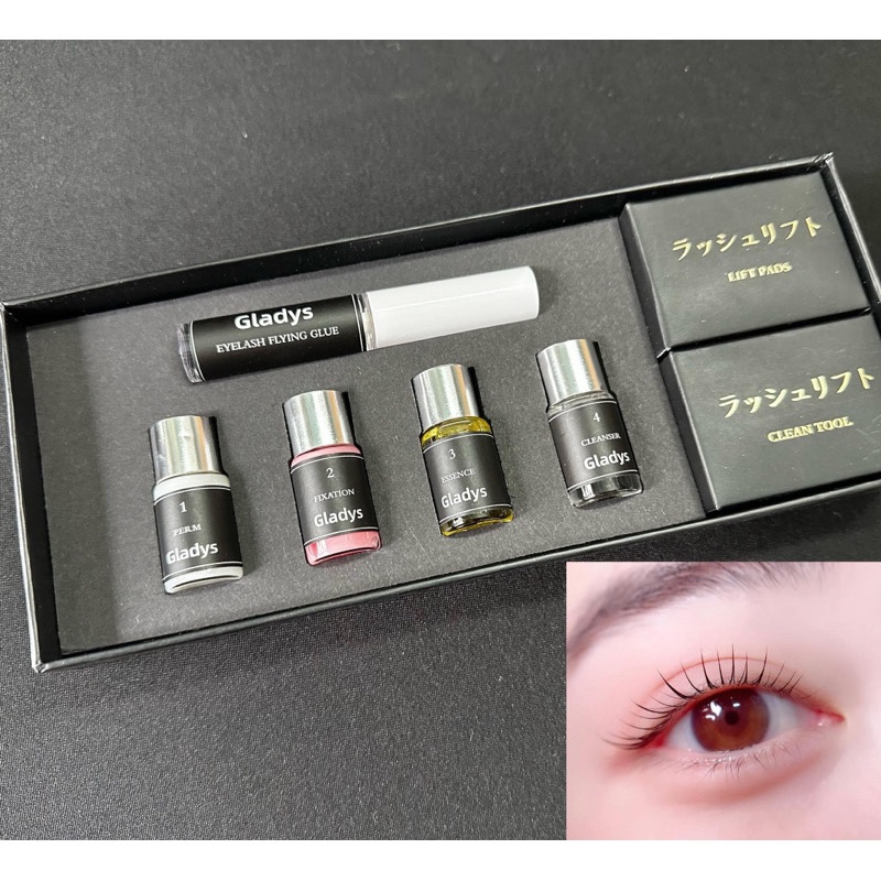 Bộ uốn mi collagen cao cấp Gladys và Glady Vip