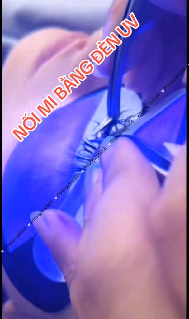 Đèn nối mi UV,  eyelash extension UV
