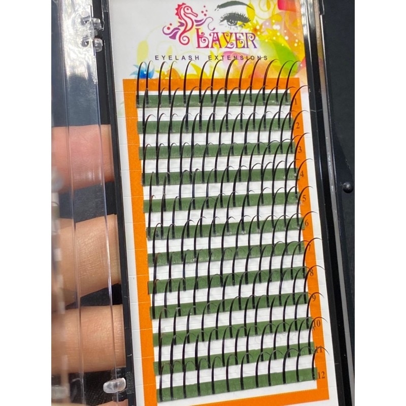 Mi trụ đen-nâu , lông mi nối mi Katun, mi thiết kế, mi chập