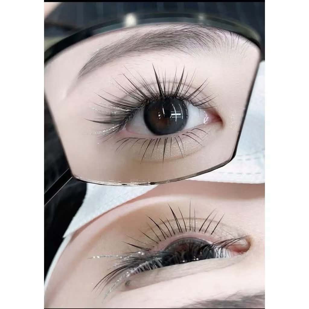 Lông Mi Kim Tuyến Ánh Sao Diamond Starlight Lashes | Glitter Lashes Douyin Anime Manhua Wispy Fairy Lash Extensions