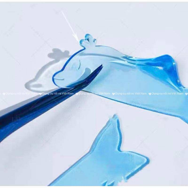 Trục cá heo, nâng mi siêu mềm, dính hình cá heo Dolphin Lash Lift Pads