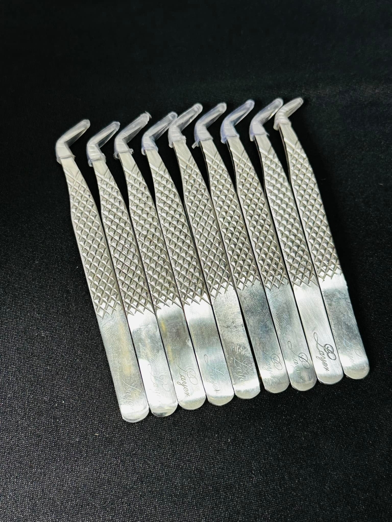 Nhíp Volume (Volume Tweezers), Nhíp Nối mi cao cấp đa chức năng thân vãy