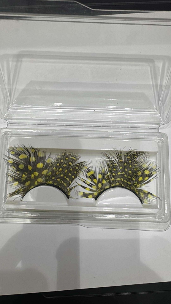 Lông Mi hoá trang, makeup, fantasy, lông vũ cho Tiệc Nô-en, Chrismas, Halloween, Party