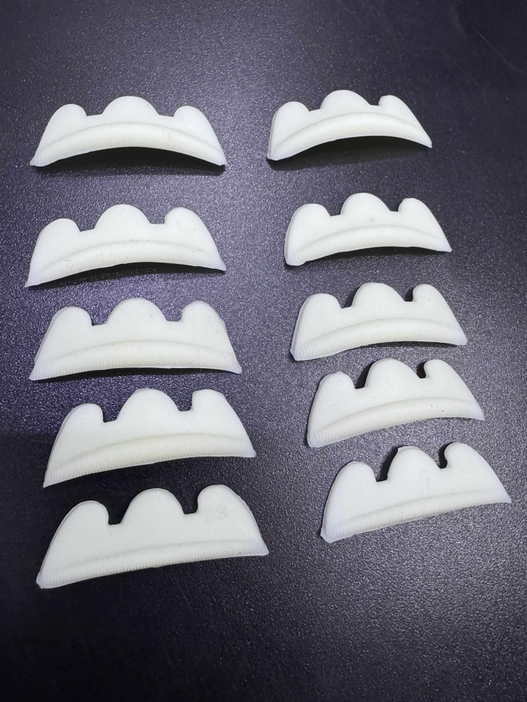 Trục uốn mi vương miện Crown 5 Cặp trục Silicone Hỗ Trợ Uốn lông Mi