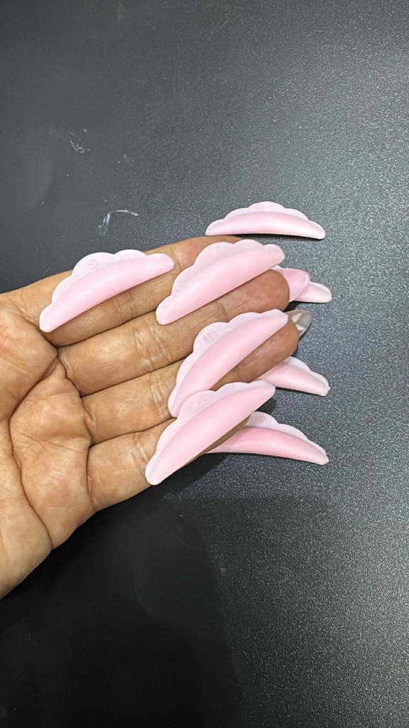 4 Cặp trục Silicone Hỗ Trợ Uốn Mi Tạo Hiệu Ứng 3D