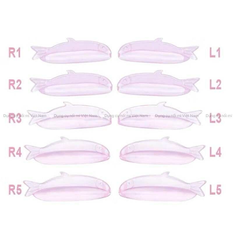 Trục Uốn Con Cá 5 Size Cao Cấp mềm dẻo