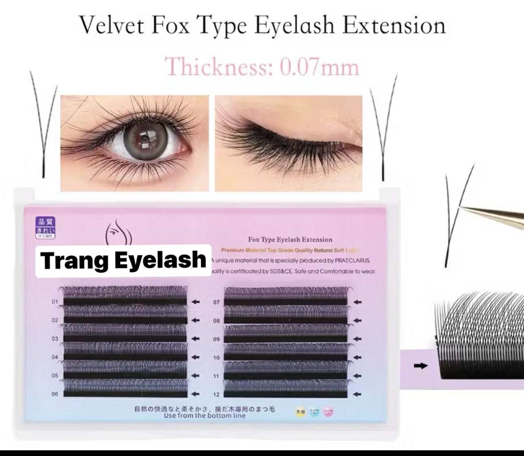 Mi Hoa Nhỏ - Fox Y type eyelash - Mi fisheyes