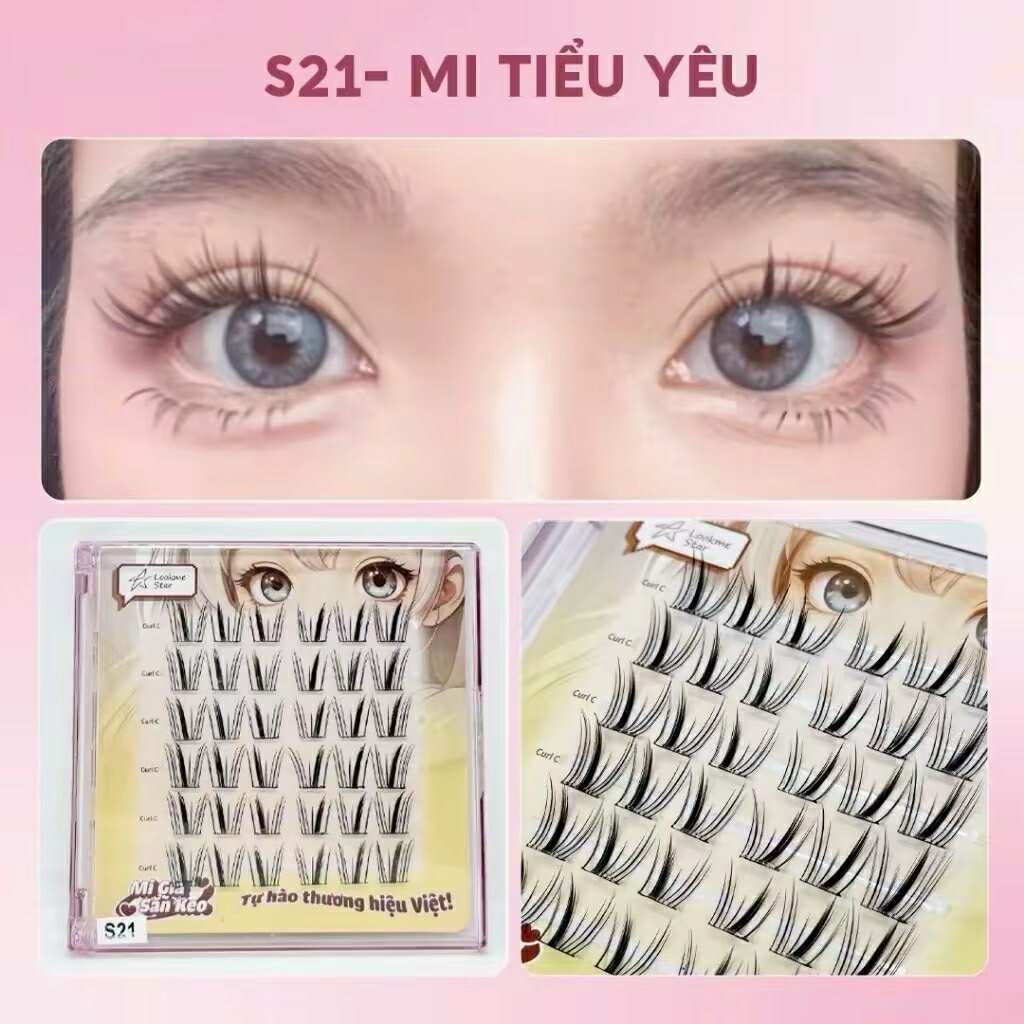 Mi Make Up Có Sẵn Keo và Không Keo