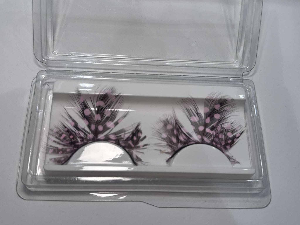 Lông Mi hoá trang, makeup, fantasy, lông vũ cho Tiệc Nô-en, Chrismas, Halloween, Party