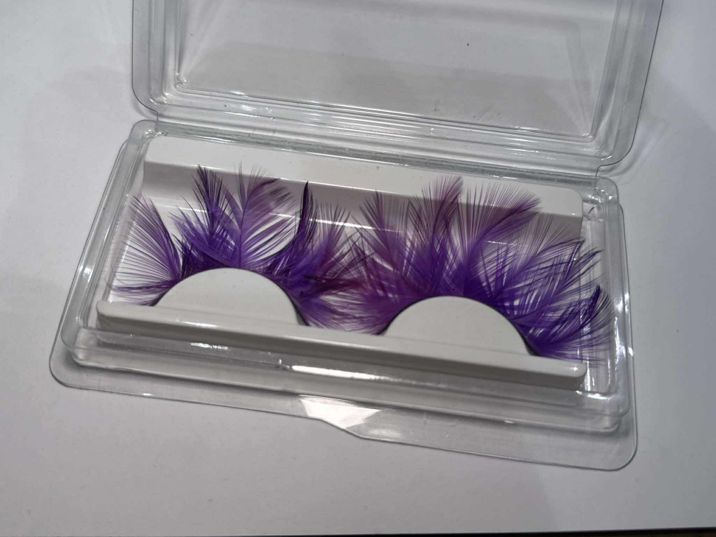 Lông Mi hoá trang, makeup, fantasy, lông vũ cho Tiệc Nô-en, Chrismas, Halloween, Party