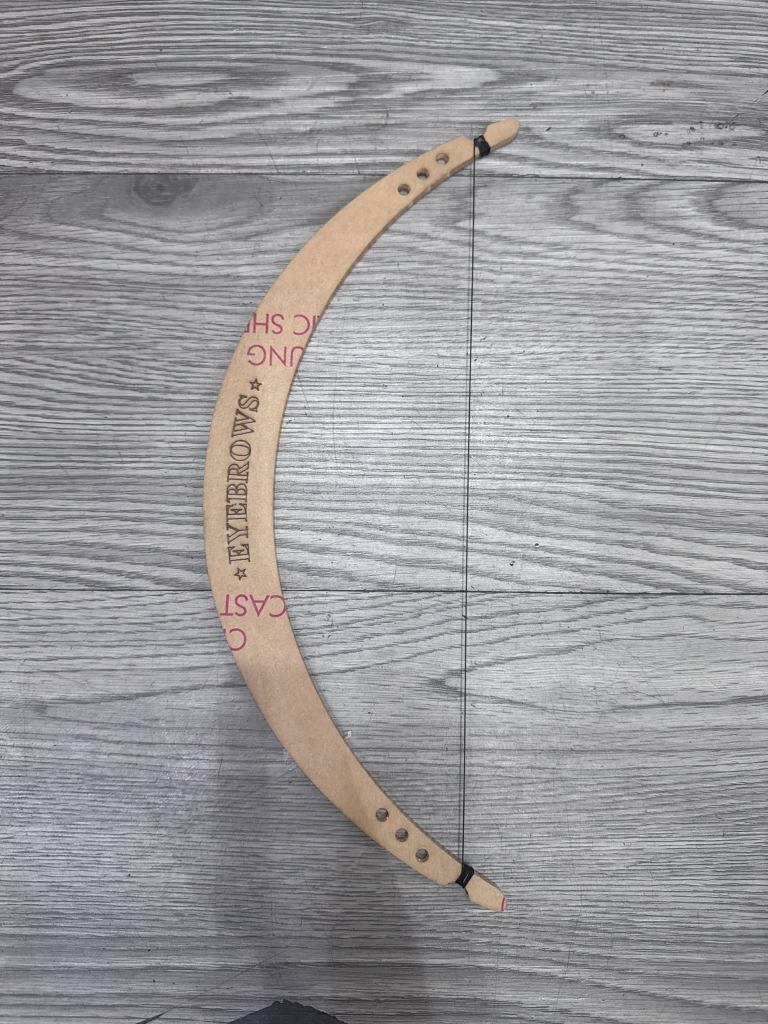 Cung đo mày cho Browlamination, phun chân mày, thước đo chân mày