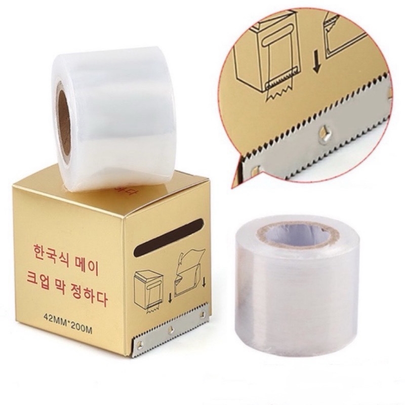 Màng bọc ủ uốn mi, sáp tháo mi, ủ tê phun xăm chân mày,môi