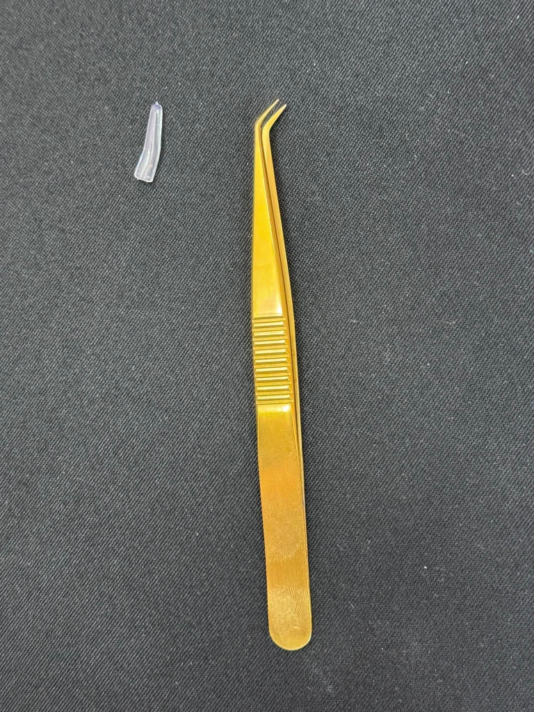 Nhíp Nối Mi Nhíp Vàng Douyin classic, volume hẹp, tách mũi cong N06, đa chức năng