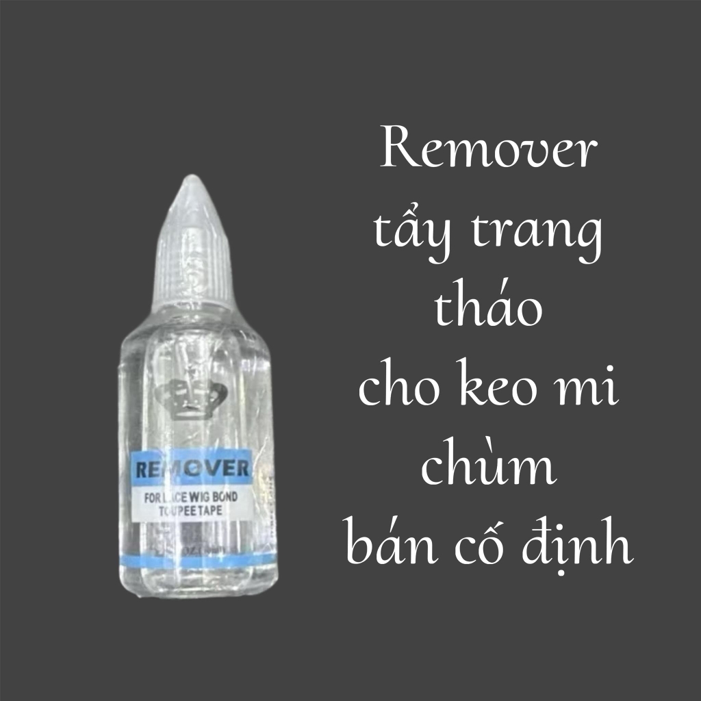 Keo mi chùm BÁN cố định, THÁO remover - Cluster Lash Glue