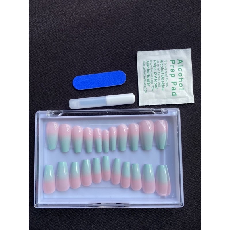 Set 5 Miếng alcohal pad vệ sinh bề mặt móng, lau móng tay, chân, lau màn hình