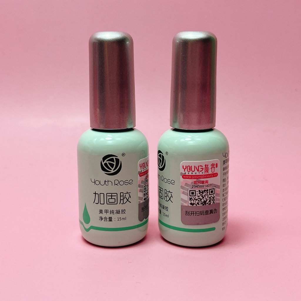 Sơn Gel Hoa Hồng Base ( chai hồng) & Top ( chai màu đen) ,Cứng móng sản phẩm thịnh hành