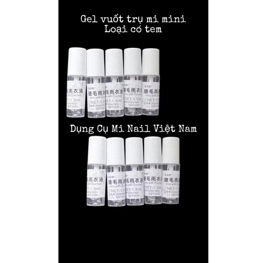 Gel định hình mi nối mini size 1ml ( Set 5 chai )