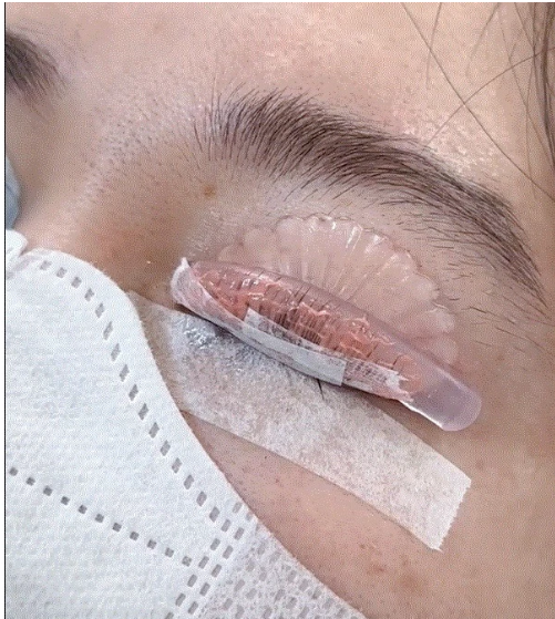 Giấy ủ thuốc uốn mi, chặn mi khi uốn lông mi, giúp mi dễ dàng cong đẹp hơn