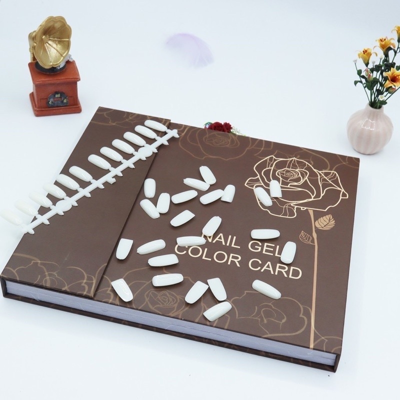 Sổ trưng bày bảng màu móng Nail 216 móng và 308 móng ( hàng mới về sẵn )