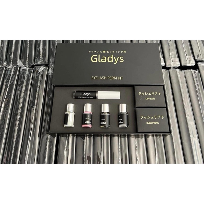 Bộ uốn mi collagen cao cấp Gladys