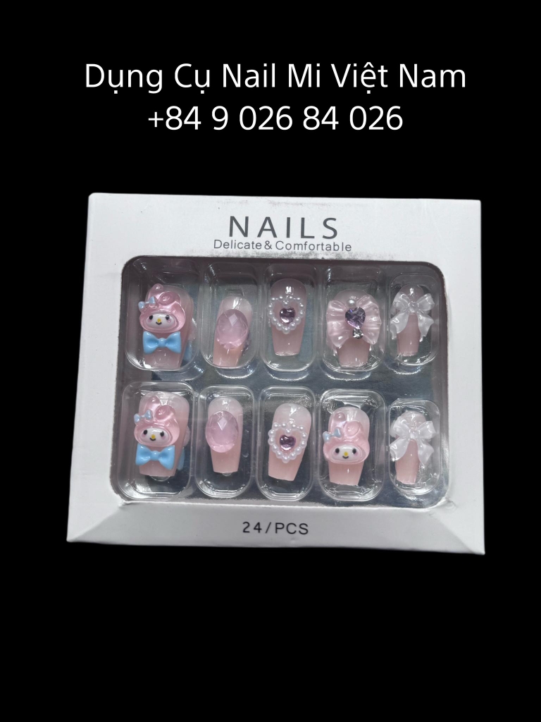 Nail Box Thiết Kế Cao cấp - móng úp 24 móng| Đẹp Nhanh 5 Phút | Design Tinh Tế