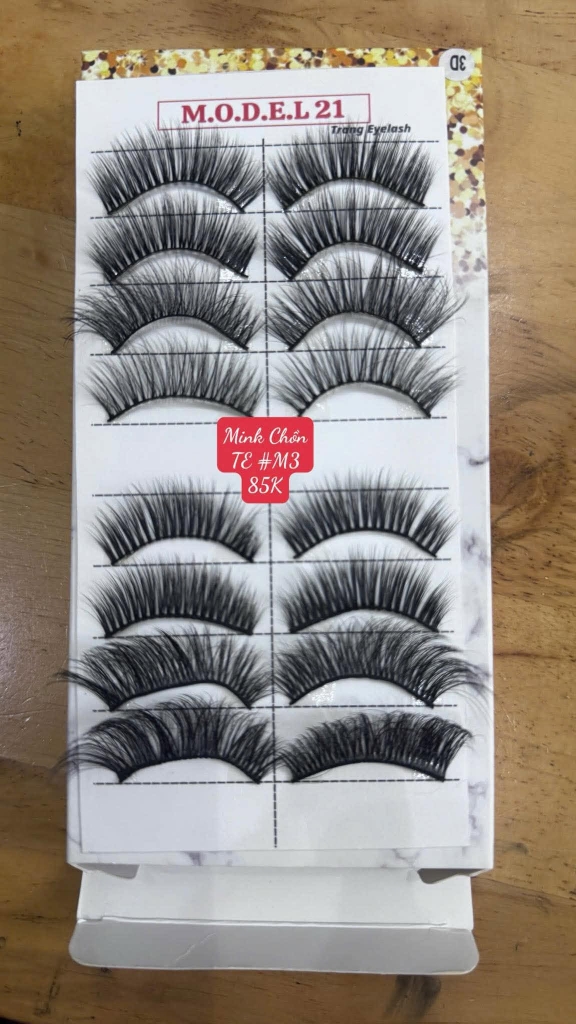Lông mi Strip Lashes hot trend ( Natural False Eyelashes Cat Eye Lashes Strips Invisible Band Fake Mink Strip Lash Wispy Thin Clear Band Cateye Eye Lash Pack Full Volume Medium Length 8-14)