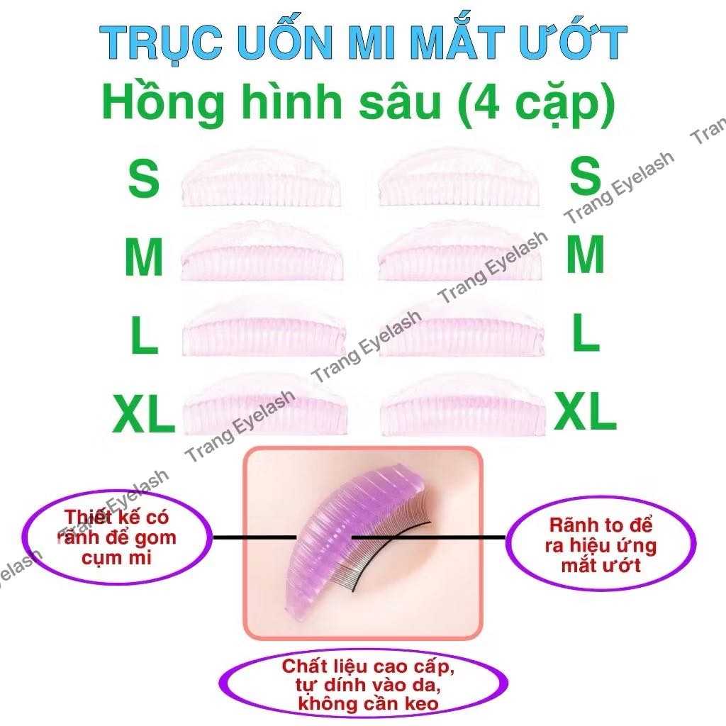 TỔNG HỢP Trục Uốn lông mi, dưỡng mi, nhíp, tăm bông, dụng cụ uốn mi Lash Lift
