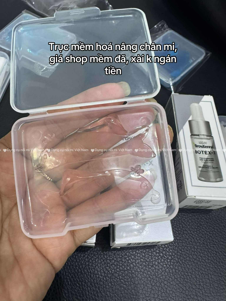 Trục cá heo, nâng mi siêu mềm, dính hình cá heo Dolphin Lash Lift Pads