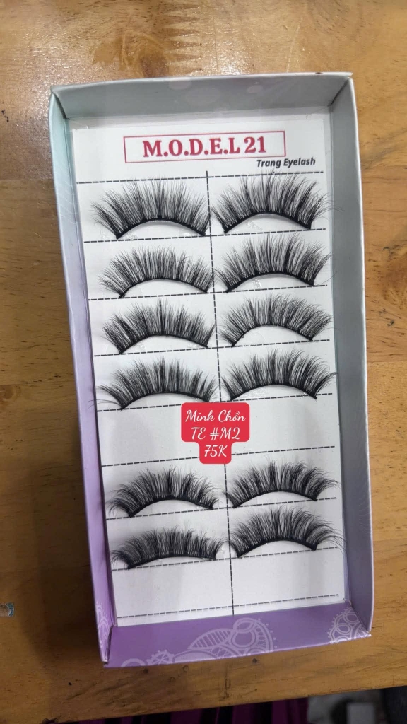 Lông mi Strip Lashes hot trend ( Natural False Eyelashes Cat Eye Lashes Strips Invisible Band Fake Mink Strip Lash Wispy Thin Clear Band Cateye Eye Lash Pack Full Volume Medium Length 8-14)