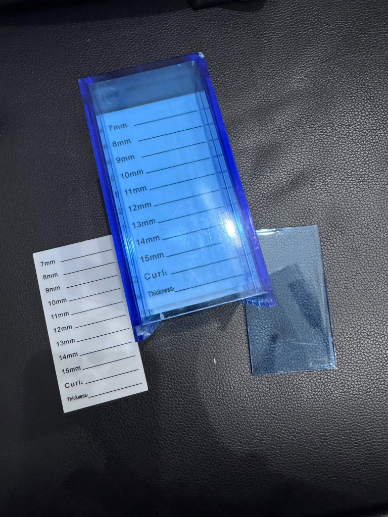 Tủ/ kệ mica để pallet line lông mi siêu tiện lợi, bảo quản lông mi nối sạch và không bị nhiễm ẩm