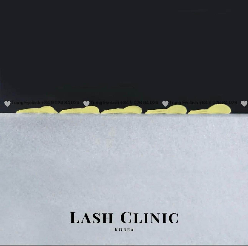 Trục uốn Lash Clinic U-Lyal Rod Clear – Waterdrop U-Curl (5 size - Made in Korea)