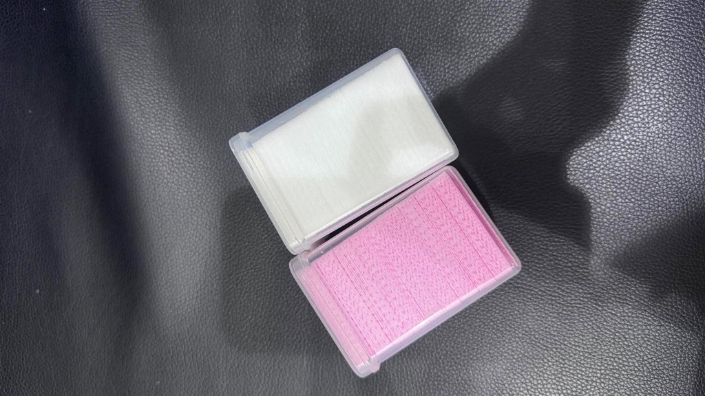 Giấy Vệ Sinh Nắp Keo (1 Hộp 200 Miếng) Vệ Sinh Nắp Chai Keo, Nhíp Bị Bẩn, dùng trong nail cũng được