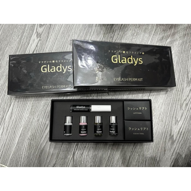 Bộ uốn mi collagen cao cấp Gladys