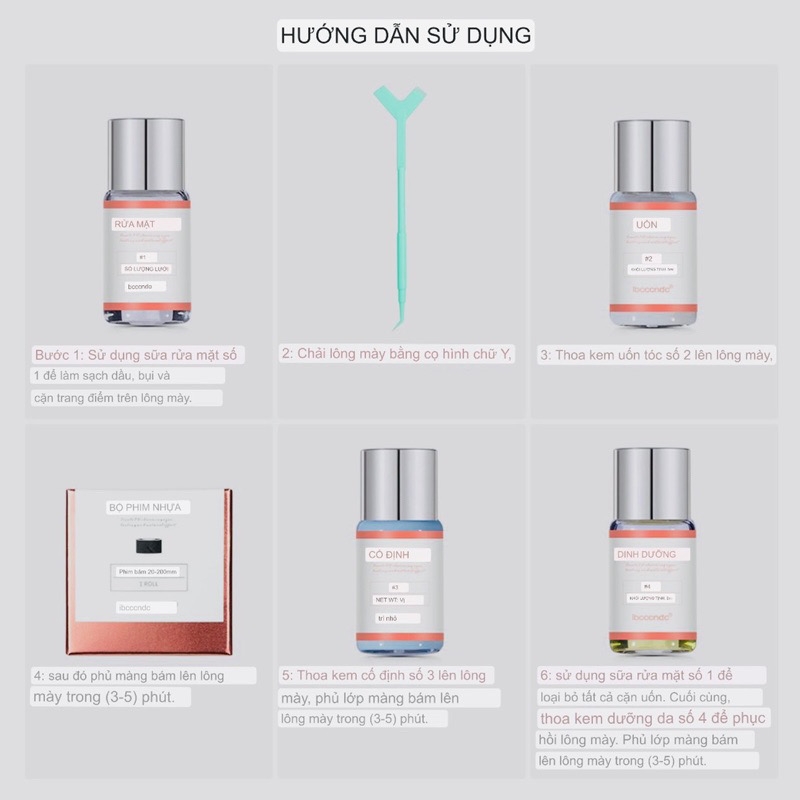 Brow LAMINATION - Uốn Định Hình Chân Mày