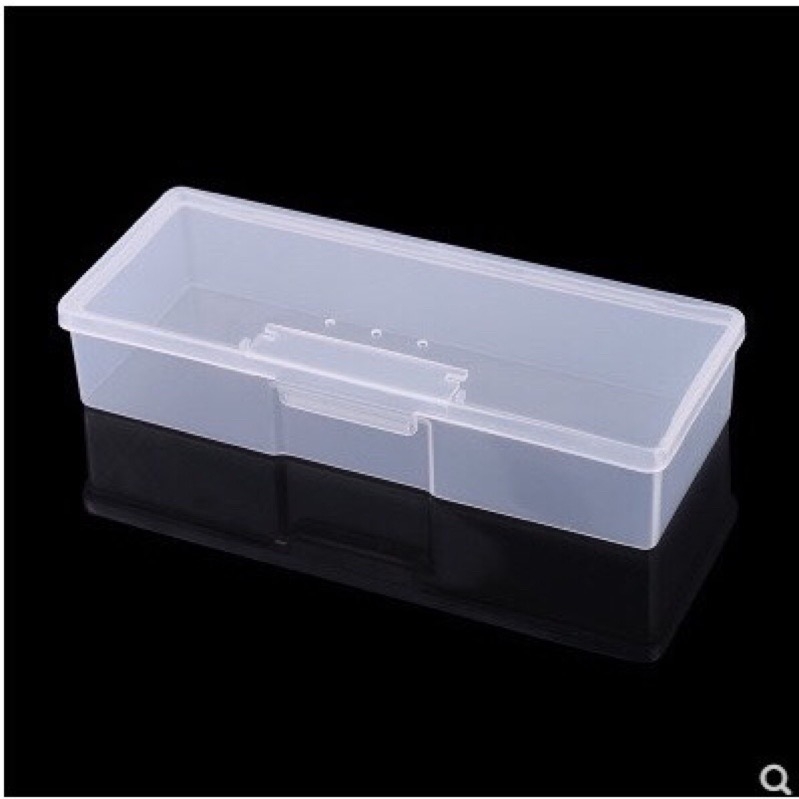 Hộp nhựa dùng để đựng cọ vẽ nail, bút, dũa, dụng cụ - Rất đa năng