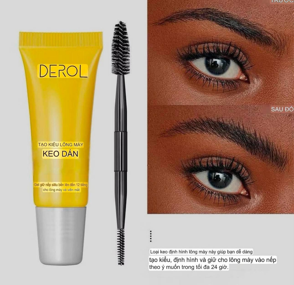 Gel tạo kiểu lông mày, Keo tạo kiểu lông mày định hình sau uốn cho chân mày Browlamination