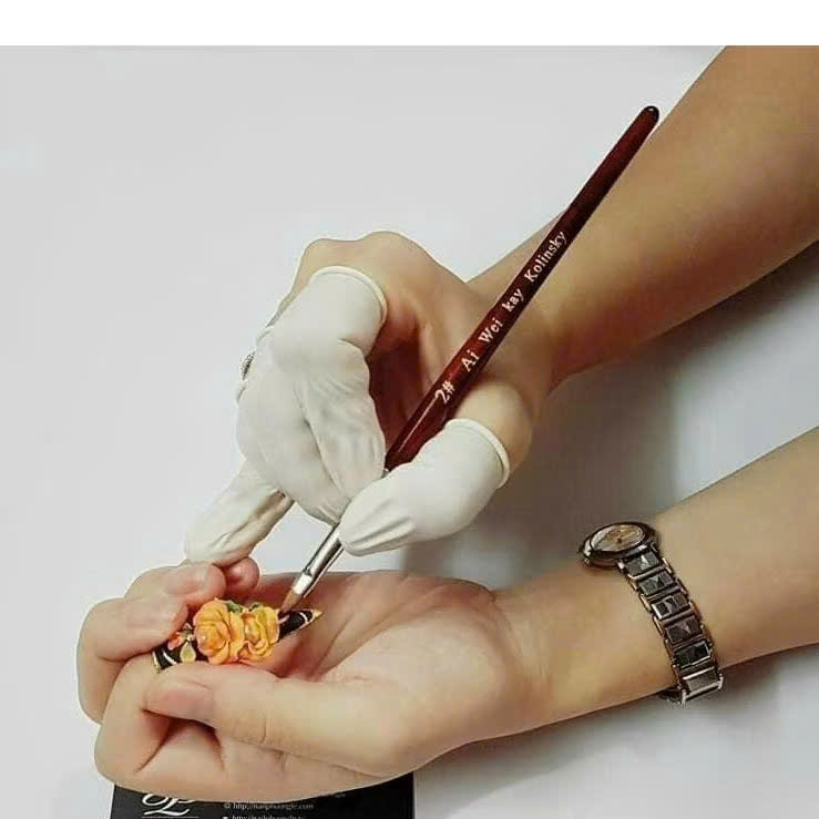 Bao Ngón Tay Cao Su Làm Móng- Dụng Cụ Làm Nail(Túi 200cái)