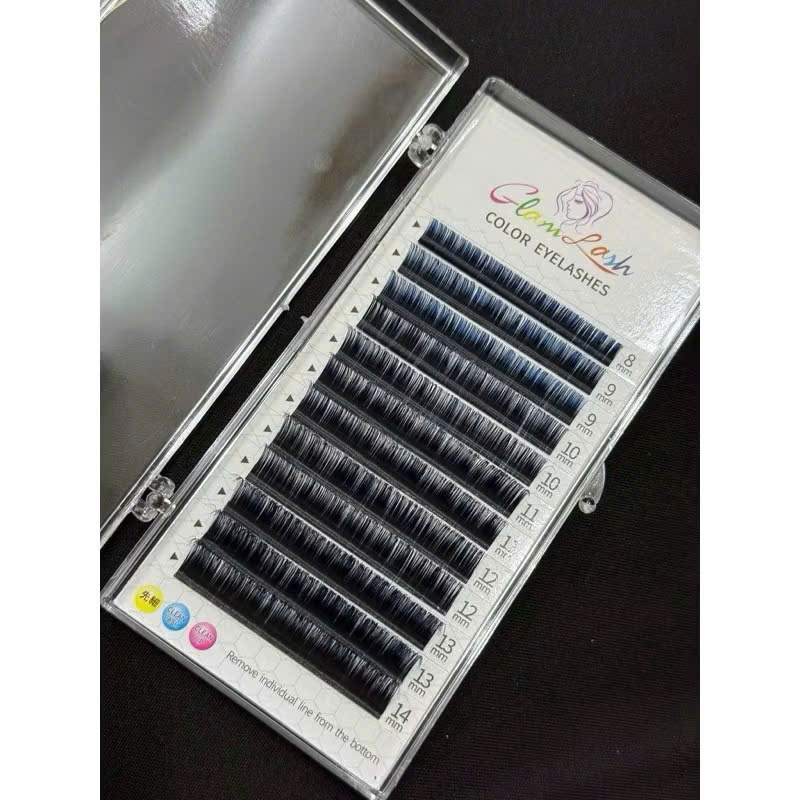 Lông Mi Màu Ombre Mix Size và các mẫu lông mi UV (Phát Quang) Dùng Nối Mi