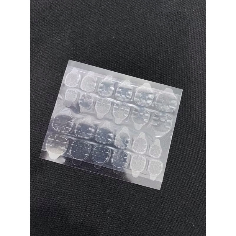 ￼Miếng dán móng silicon nail, vỉ dán móng silicon ( có móng tay và móng chân )
