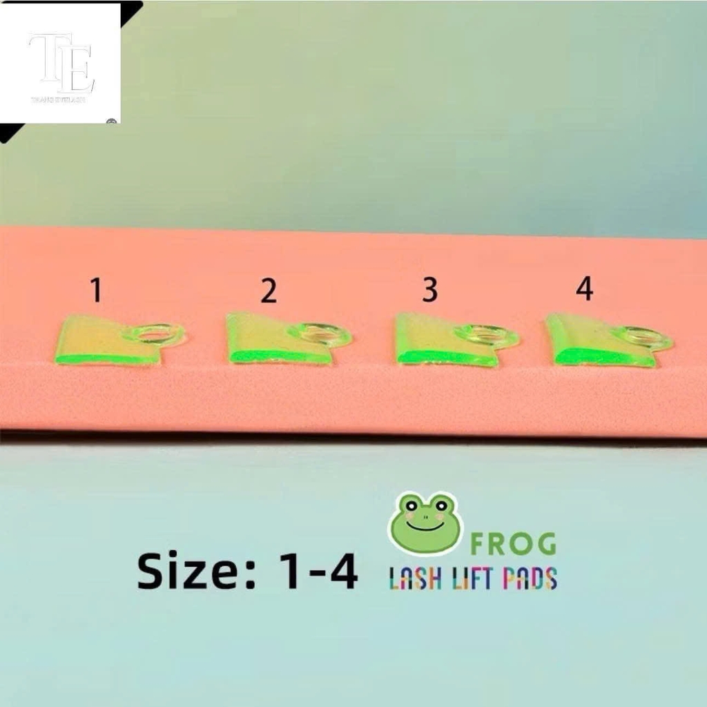Trục uốn mi Silicon siêu dẻo hình ếch, uốn mi dưới, mềm hoá mi, uốn mi siêu ngắn