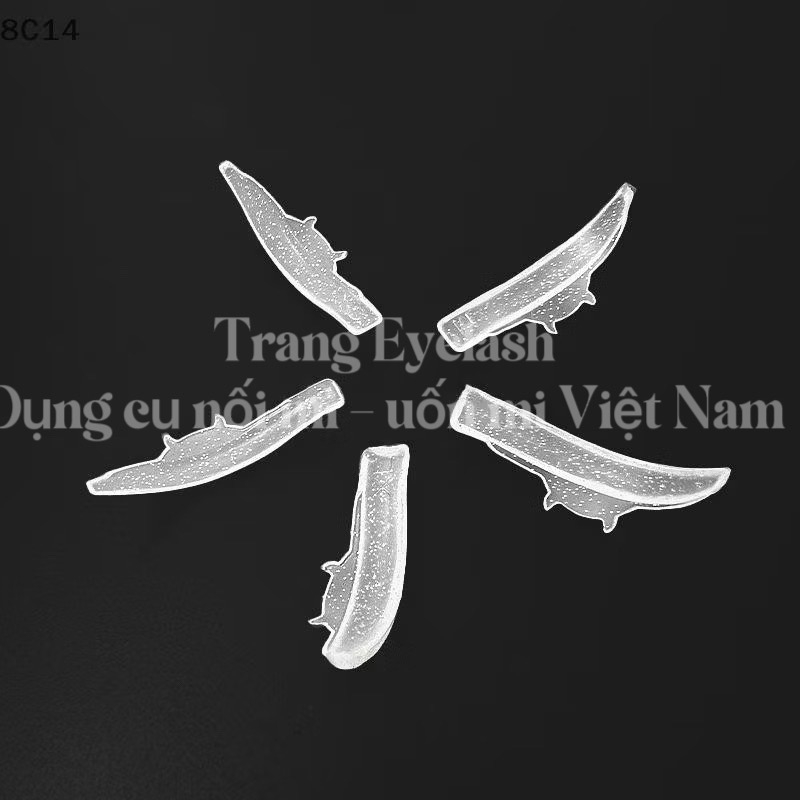 Trục Uốn Lông Mi Silicon siêu dẻo hình ốc sên