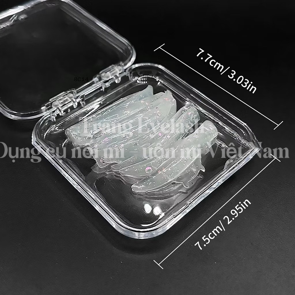 Trục Uốn Lông Mi Silicon siêu dẻo hình ốc sên