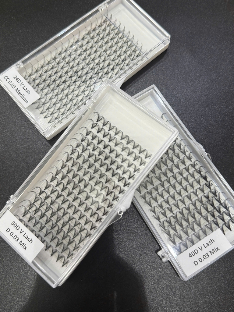 Lông mi chùm sole V Lash 24D,30D,40D