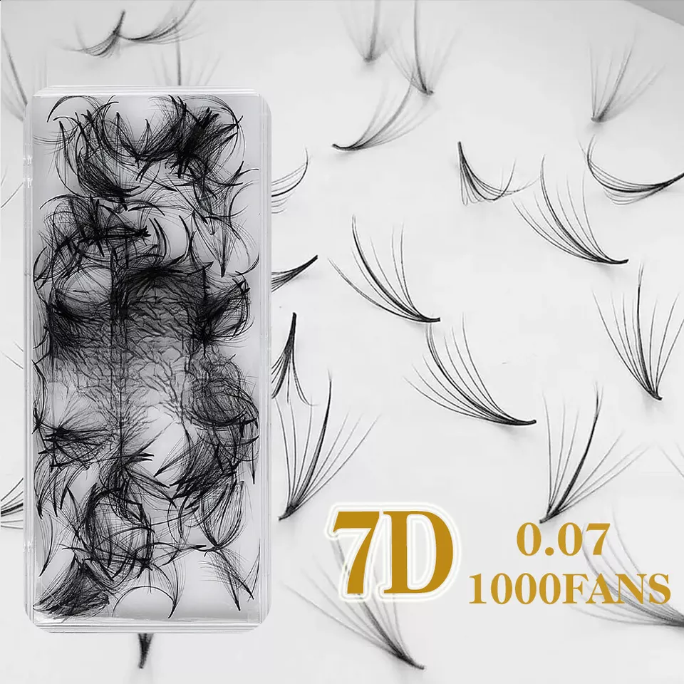 Lông mi Wispy Fan Sẵn 7D