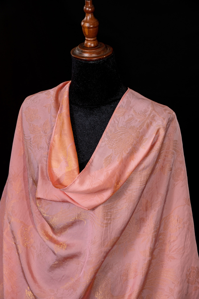 Khăn choàng lụa cao cấp Khổng Tước