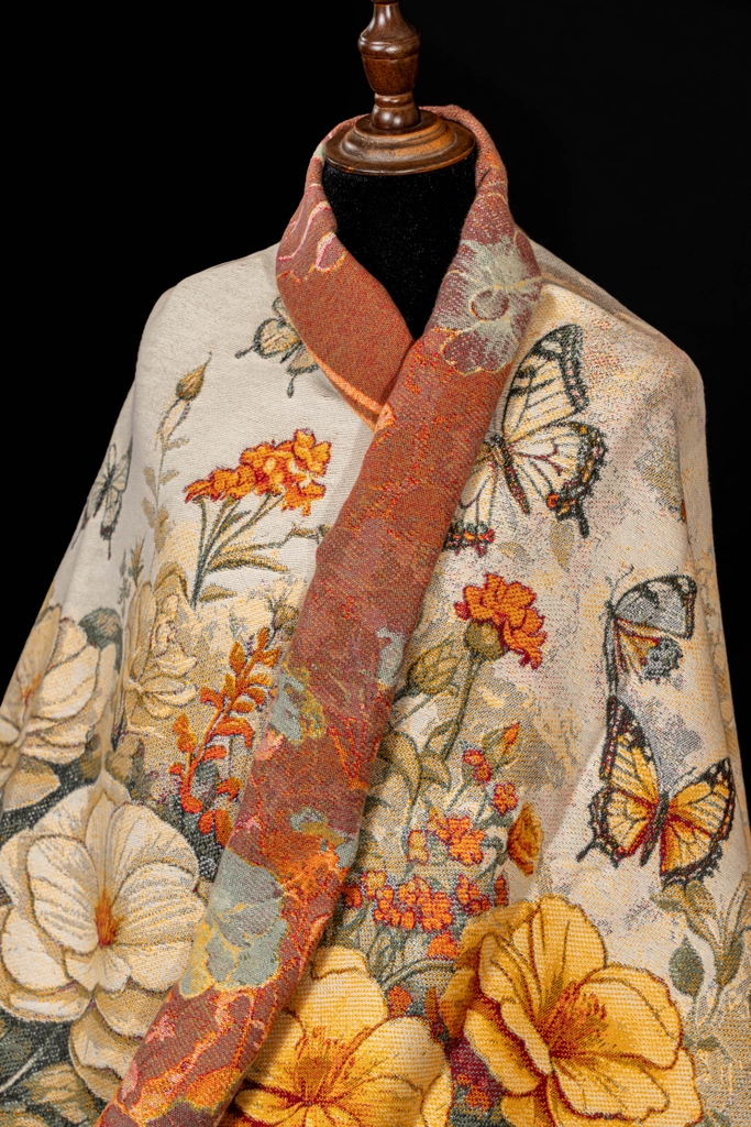 Khăn choàng dạ dệt cao cấp