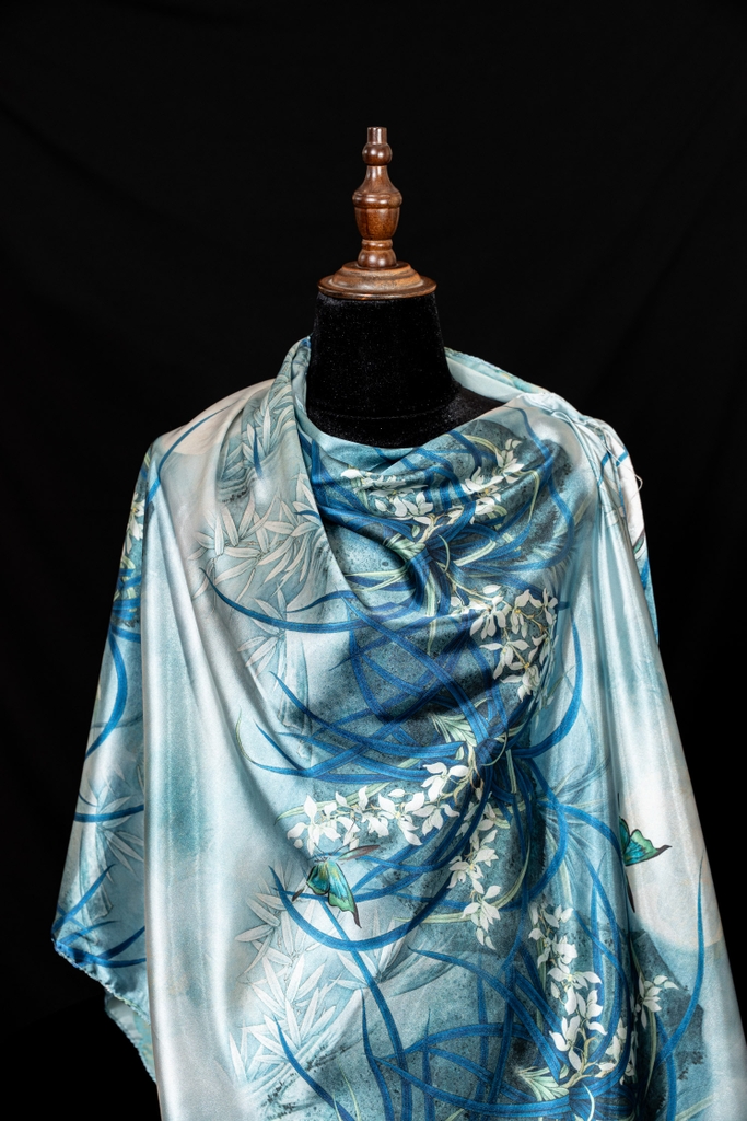 Khăn choàng Đại lâm mộc 1800