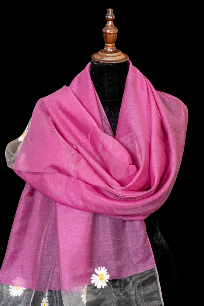 Khăn choàng tơ sống 1600