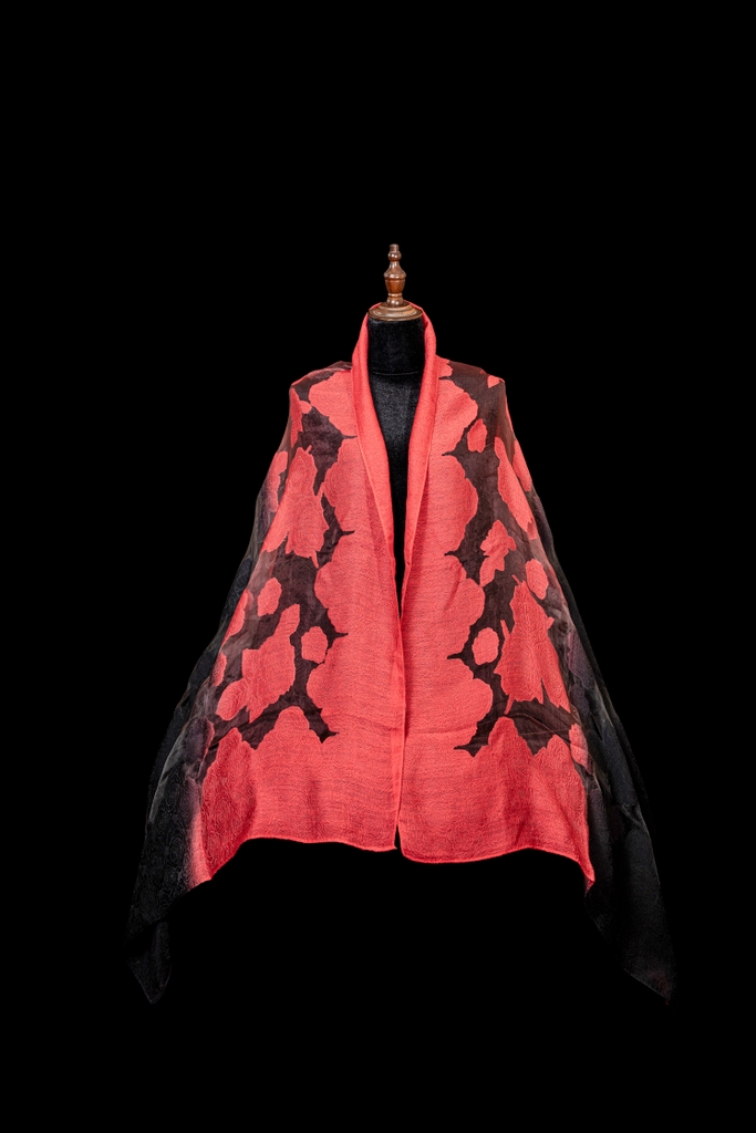 Khăn choàng tơ sống 1600