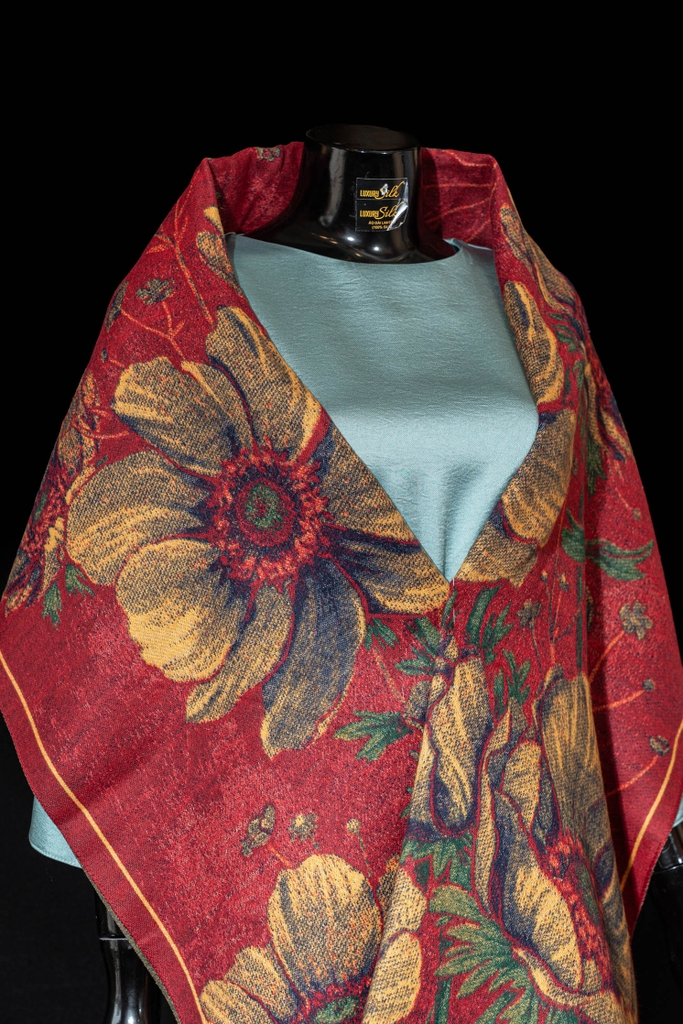 Khăn choàng dạ dệt cao cấp